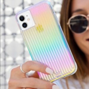 Case-Mate Groove Case IPhone 12 Mini Iridescent
